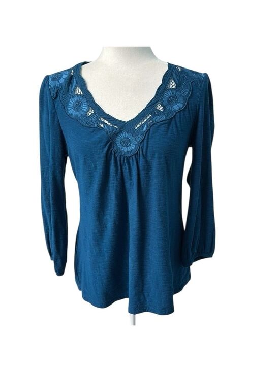 John Rocha Tops - Rocha John Rocha Teal Blouse Size UK 12